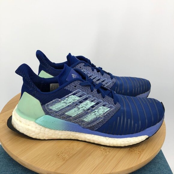 Adidas Solar Boost Running Sneakers in Blue Real Lilac  and Mint women’s size 7 - Picture 14 of 16